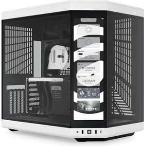 Bild für Hyte Y70 Touch Mid Tower Gehäuse Weiß/Schwarz (E-ATX/ATX/M-ATX/M-ITX)