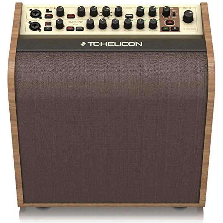 TC-Helicon Harmony V60, Zweikanaliger Akustikgitarren Verstärker mit 60 Watt Leistung und 4-Button Footswitch – Bild 1