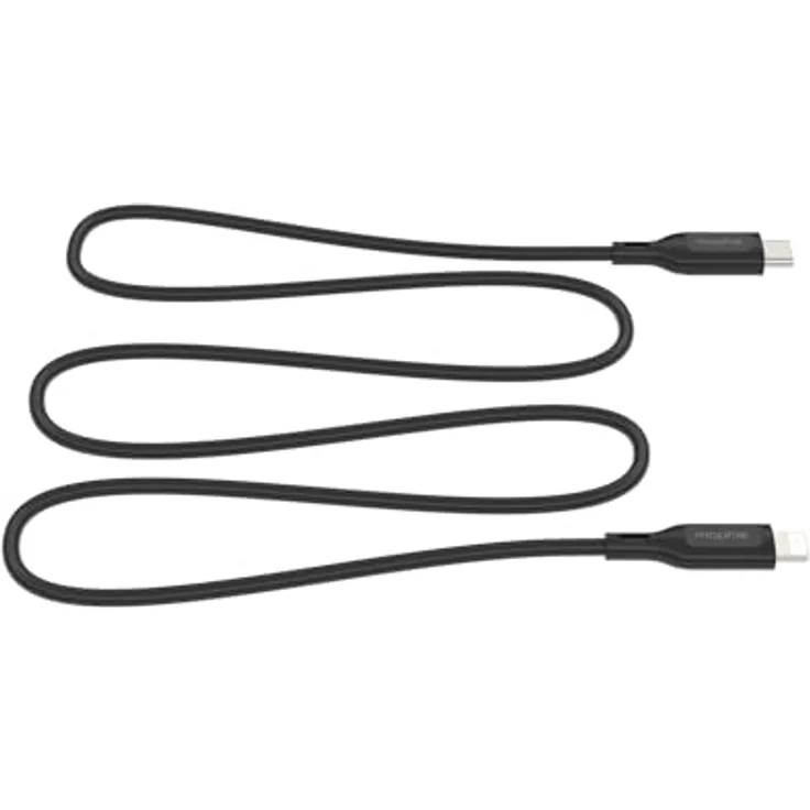 Mophie Essentials Lightning USB-C Kabel, 1 Meter, schnelles Aufladen, schwarze Farbe – Bild 12