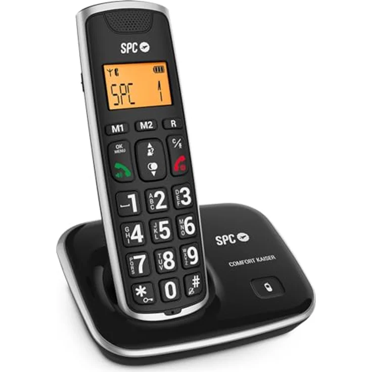 SPC 7608N Telefon DECT-Telefon Anrufer-Identifikation Schwarz – Bild 2