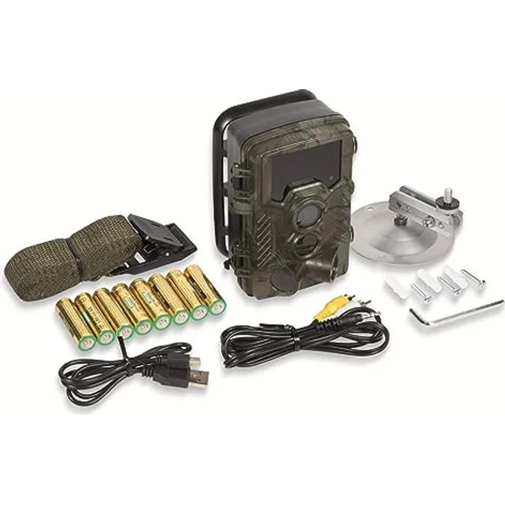Technaxx Nature Wild Cam 8MP TX-125 Full HD batteriebetriebene Überwachungskamera Innen- & Außenbereich Nachtsicht Bewegungsmelder Jagdkamera Wildtierkamera für Überwachung – Bild 7