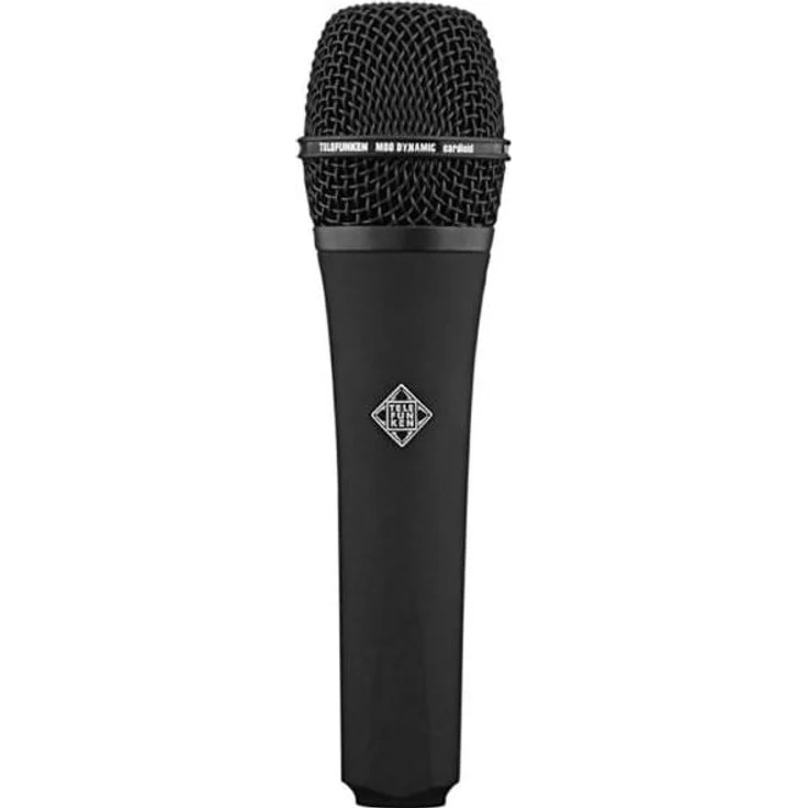 Telefunken M80 Black dynamisches Mikrofon mit Kabel (Studio, Live), hoher Grenzschalldruckpegel
