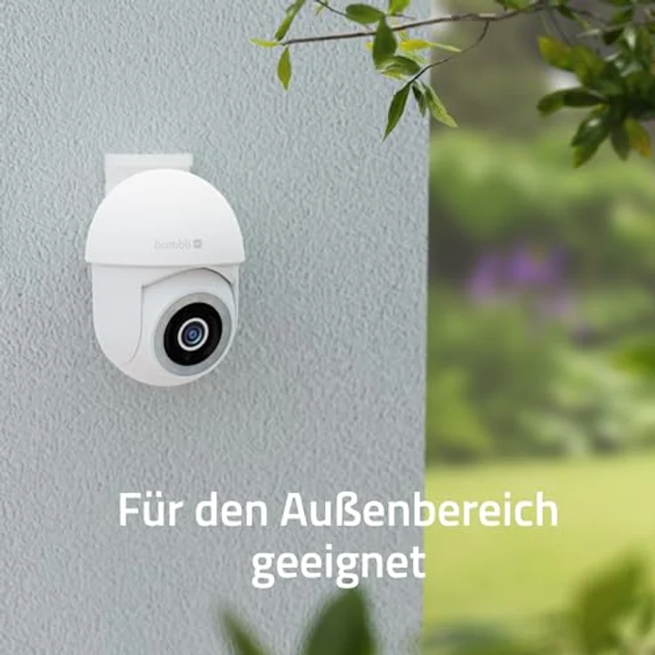 Hombli 4K QHD Pan & Tilt Überwachungskamera Aussen | WLAN | Farbige Nachtsicht | Bewegungsaktiviertes Flutlicht & Alarm | IP65 | Kompatibel mit Alexa & Google – Bild 5