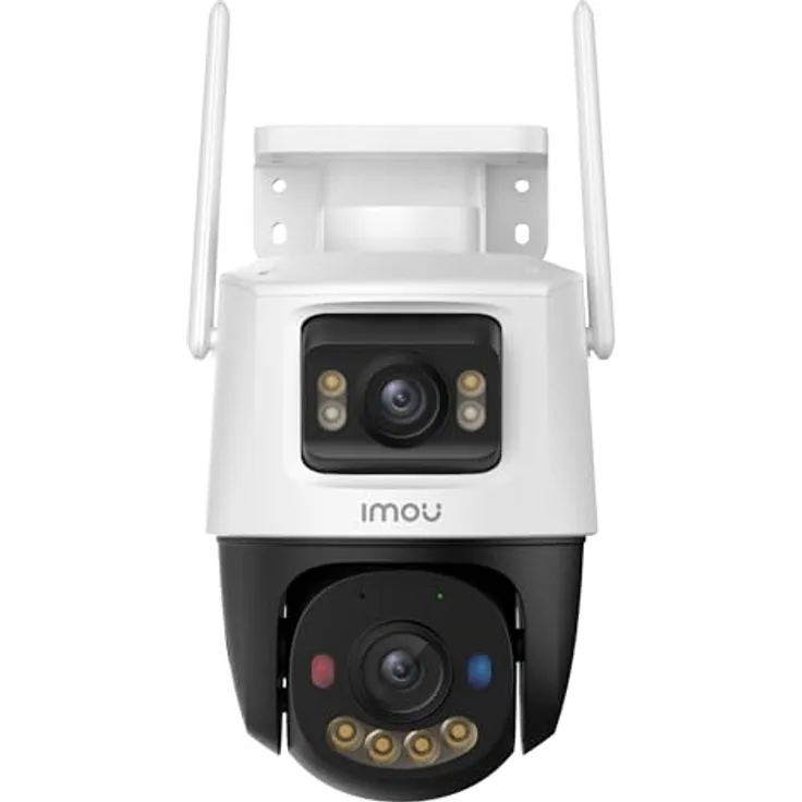 Imou Cruiser Dual 2, 10MP WLAN-Überwachungskamera mit 360° Schwenk- und Neigefunktion, Nachtsicht in Vollfarbe, wetterfest, 2-Wege-Audio