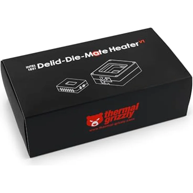 Thermal Grizzly Intel 1851 Delid-Die-Mate Heater V1, CPU Wasserkühler mit effizienten Wärmeableitungsfunktionen – Bild 6