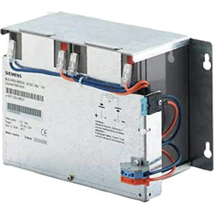 Siemens SITOP AKKUMODU, Energiespeicher-Batteriemodul mit 7 Ah Kapazität, 24 V USV, wartungsfreies Design, inklusive Wandhalterung, geeignet für 5-60 °C