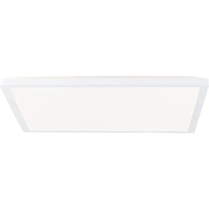 Brelight LED Panel mit Memory Funktion und Timer - Deckenaufbau-Paneel - CCT Lichtfarbe von 3000K bis 6500K einstellbar über Fernbedienung - 42 cm Länge x 42 cm Breite - Weiß – Bild 1