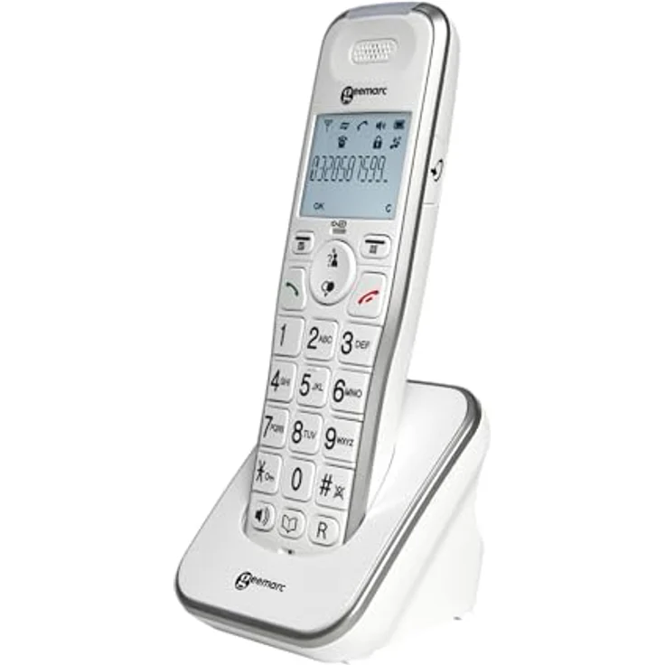 Geemarc AmpliDECT COMBI 295 Combo Seniorentelefon schnurgebunden (+Anrufbeantworter+ ) und Zusatz-Dect-Telefon - Deutsche Version – Bild 9