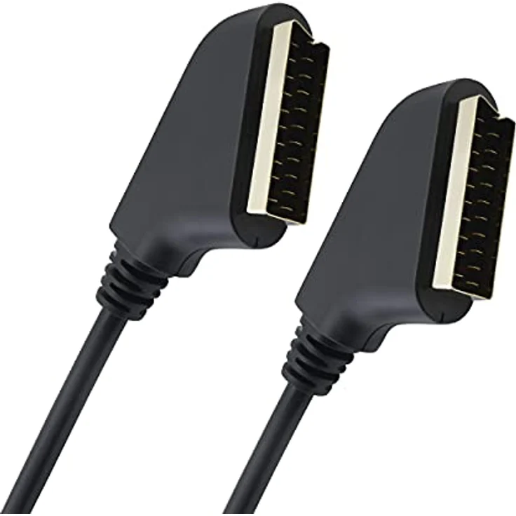 Oehlbach Easy Connect SE2000 - hochwertiges Scart-Kabel mit voller Beschaltung und 2-Fach Schirmung - 1,50 m schwarz – Bild 2