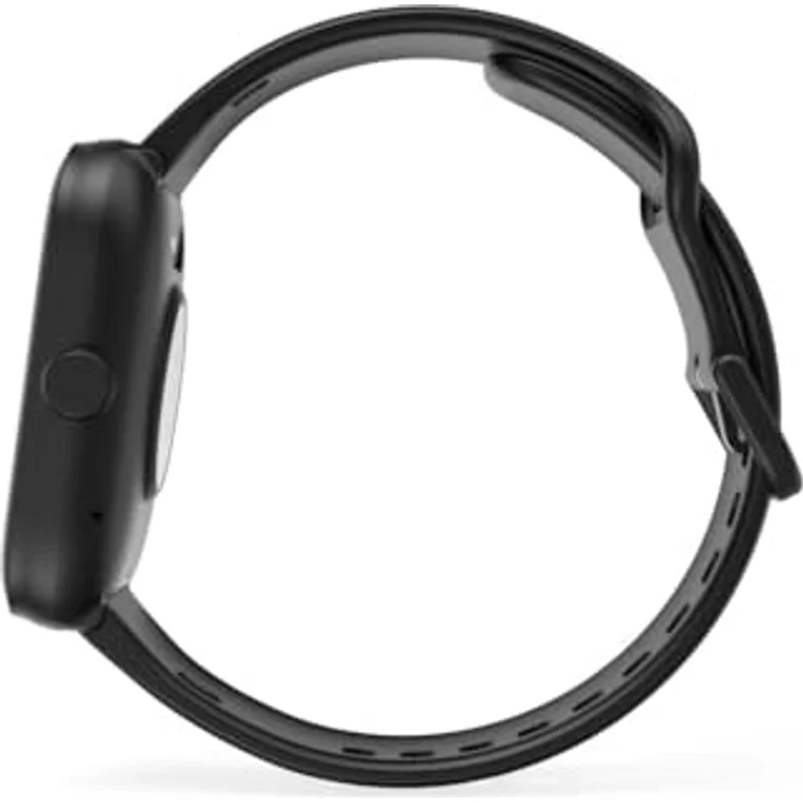 Hama Smartwatch 5000 (Farbdisplay 1,65“, Telefonfunktion, WhatsApp, E-Mails etc., Sprachassistent, wasserdicht, Fitnesstracker mit 100 Sportarten + Herzfrequenz, Blutsauerstoff, Kalorien etc.) schwarz – Bild 4