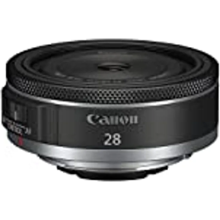 Canon RF 28mm F2.8 STM Pancake-Objektiv (Kameraobjektiv für Reise- und Straßenfotografie, 1:2,8 Lichtstärke, STM Motor, 7 Lamellen-Irisblende, Steuerungsring, Weitwinkelobjektiv) schwarz - Preisvergleich