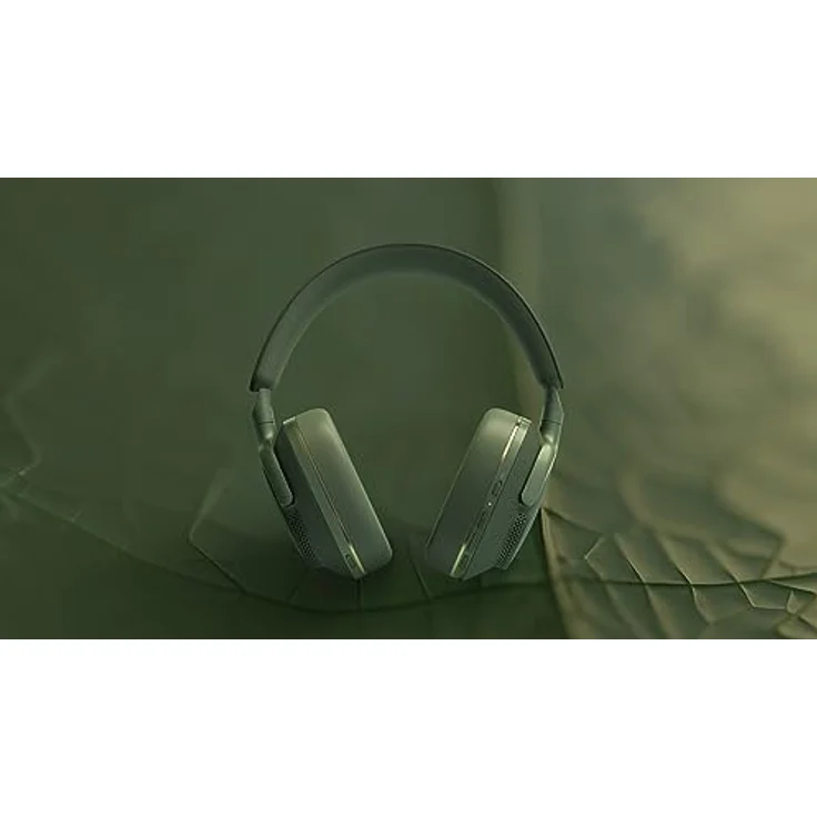 Bowers & Wilkins PX7 S2e Over-Ear-Kopfhörer mit Geräuschunterdrückung, kabellos, Qualcomm aptX™ Adaptive und Schnellladung, 30 Stunden Wiedergabe, sechs integriertes Mikrofon, Waldgrün – Bild 4