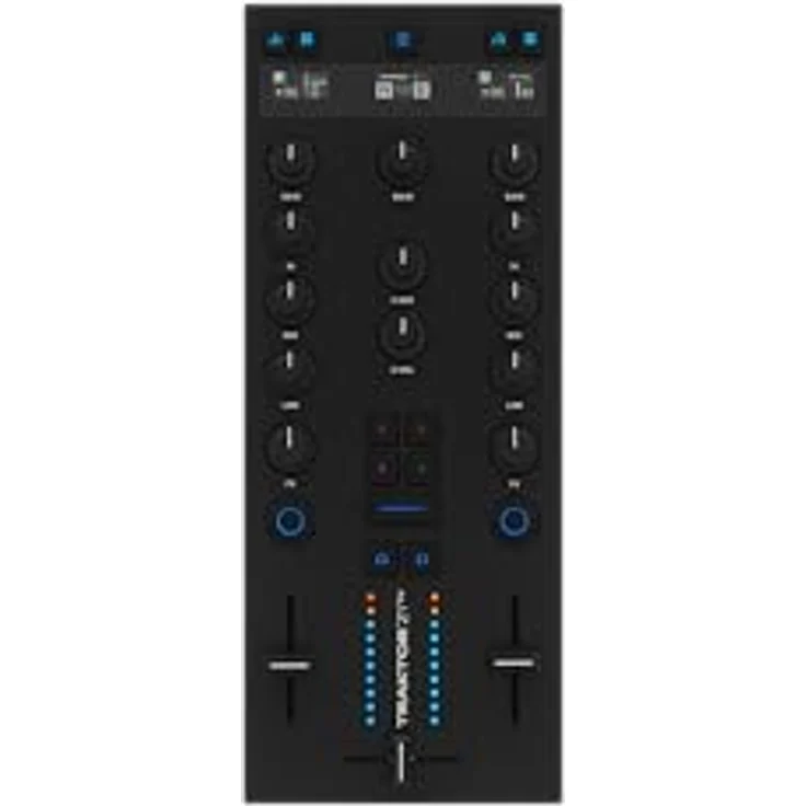 Native Instruments Traktor Z1 Mk2, DJ-Controller mit 3 OLED-Displays, 2 Line-Fadern, 1 Crossfader und 14 beleuchteten Tasten – Bild 2