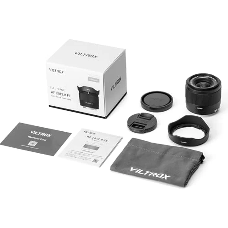 VILTROX 20 mm f2.8 FE, 20 mm f/2.8 e-Mount Vollformat-AF-Objektiv für Sony e Mount, Prime Weitwinkelobjektiv für Sony e Mount a7cr a7cii a7c a6700 zv-e100 a6600 a6400 a7iv a7ii – Bild 3