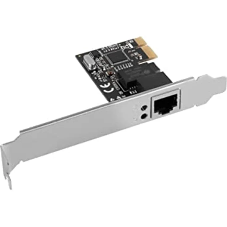 Lanberg Netzwerkkarte PCE-1GB-201, mehrfarbig, für leidenschaftliche Computer- und Elektronik-Liebhaber