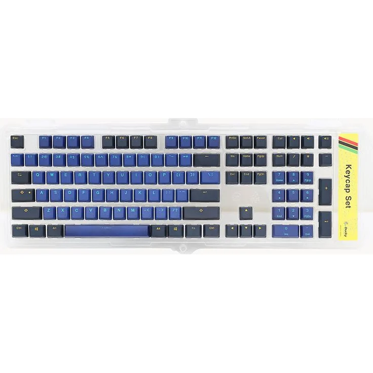 Ducky Horizon, Keycaps, Blau, Grau, Schwarz – Bild 1