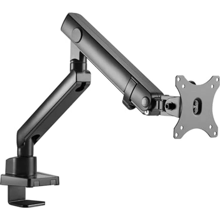 SilverStone SST-ARM13 Single-Monitorarm, ergonomischer Monitorständer mit Kabelmanagement – Bild 3
