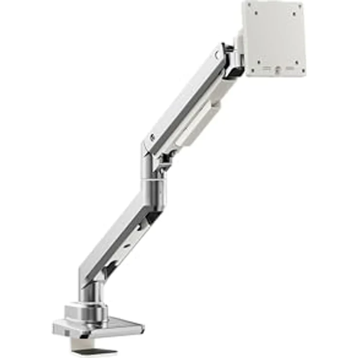ALOGIC Flux Flexible Monitor Arm, ergonomisches Design für 17-49 Zoll Monitore, Weiß, VESA-kompatibel mit Kabelmanagement – Bild 3