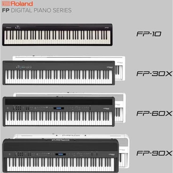 Roland FP-30X BK, Digitalpiano mit 88 Tasten, SuperNATURAL Soundengine, Bluetooth® und leistungsstarkem Lautsprechersystem – Bild 8