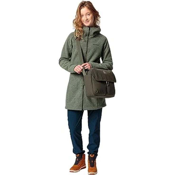 Vaude Coreway Messenger, Laptop-Tasche mit 38 cm Fach, khaki, 100% PET – Bild 9