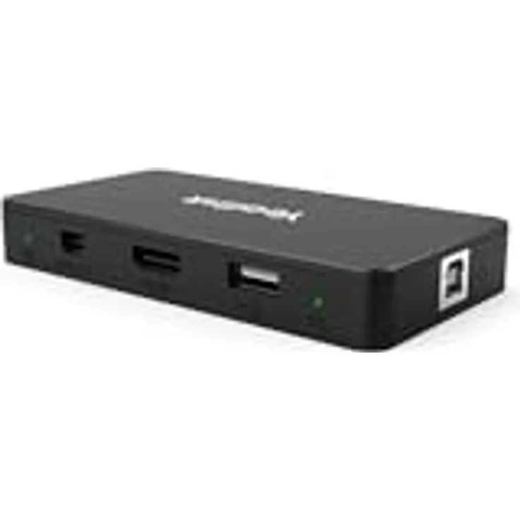 Yealink MShare E2, Netzwerkmedien-Streaming-Adapter für Full-HD Content-Sharing, Schwarz, USB-C & HDMI-Anschluss – Bild 2