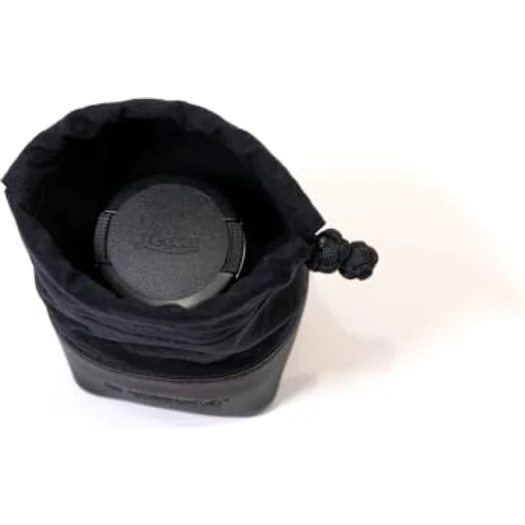 Artisan & Artist ACAM LP 120 BKBK, Objektivtasche aus strapazierfähigem Textil mit eleganten Lederakzenten, Schwarz – Bild 8