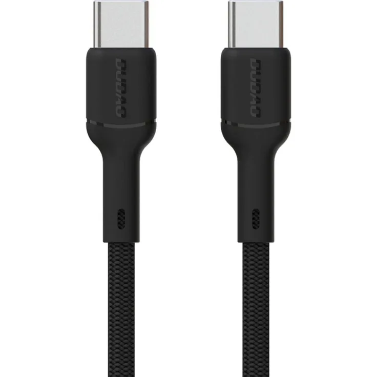 Dudao L9C 65W USB-C – USB-C Kabel, 1 m, schnelles Laden und Datenübertragung, schwarz