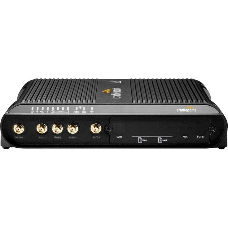 Cradlepoint IBR1700, Mobiler Router mit WiFi 5, 1200 Mbps, 4-Port-Switch, WPA3-Verschlüsselung, Schwarz