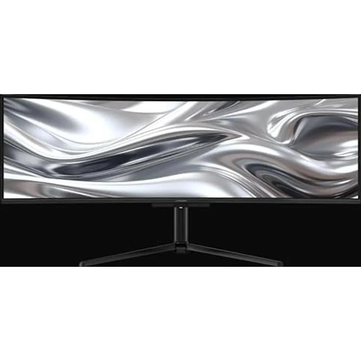 LC-Power LC-M49QCO, 49 Zoll DQHD Curved OLED TFT Monitor mit 144 Hz, HDR True Black 400 und USB-C – Bild 1