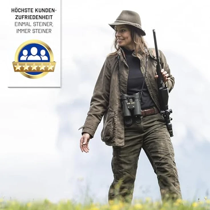 Steiner Ranger Xtreme, Fernglas 8x56 mm mit verbesserter Lichttransmission für optimale Sicht bei Dämmerung – Bild 6