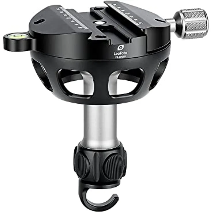 LEOFOTO YB-100LK Nivelliereinrichtung, 100mm mit Haken & Arca-Swiss Aufnahme, kurzer Griff