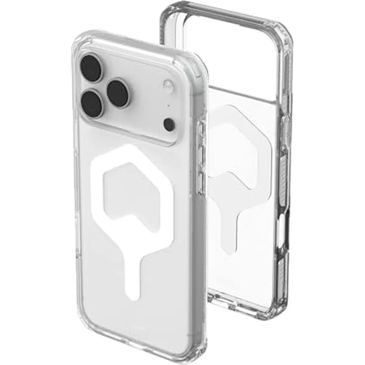 UAG Plyo MagSafe Smartphone-Hülle für Apple iPhone 17 Pro Max, robuster Schutz mit Stossdämpfungssystem, Weiss