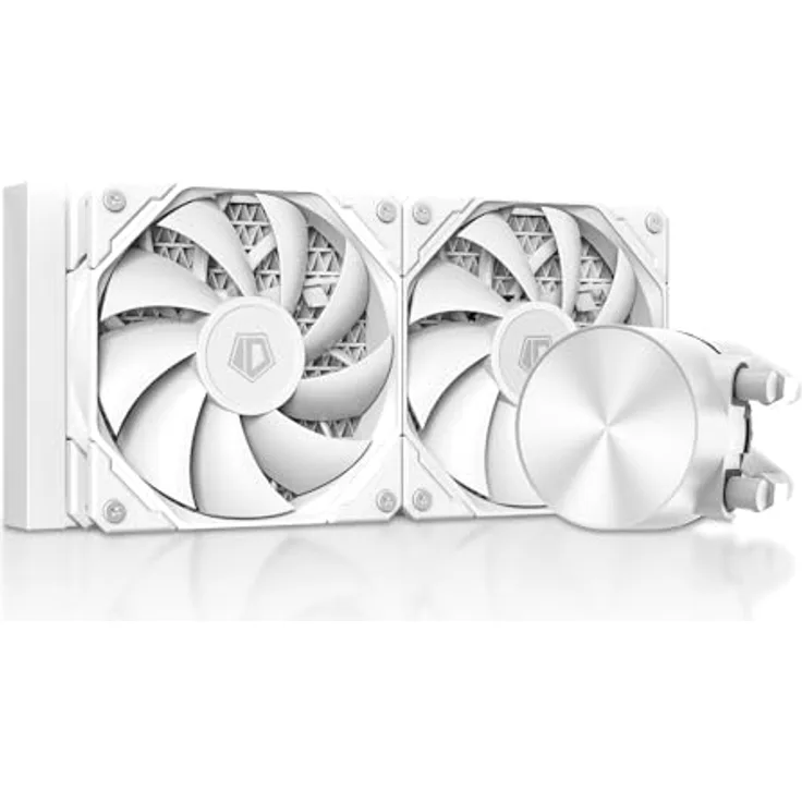 ID-COOLING FX240 PRO CPU-Kühler, 240 mm, weiß mit leistungsstarker Kühltechnik