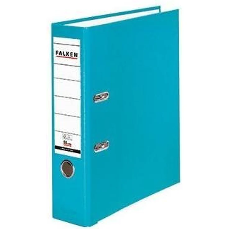 Falken Aktenordner Ordner Rückenbreite: 80 mm Verwendung für Papierformat: DIN A4, Extrem strapazierfähig – Bild 1