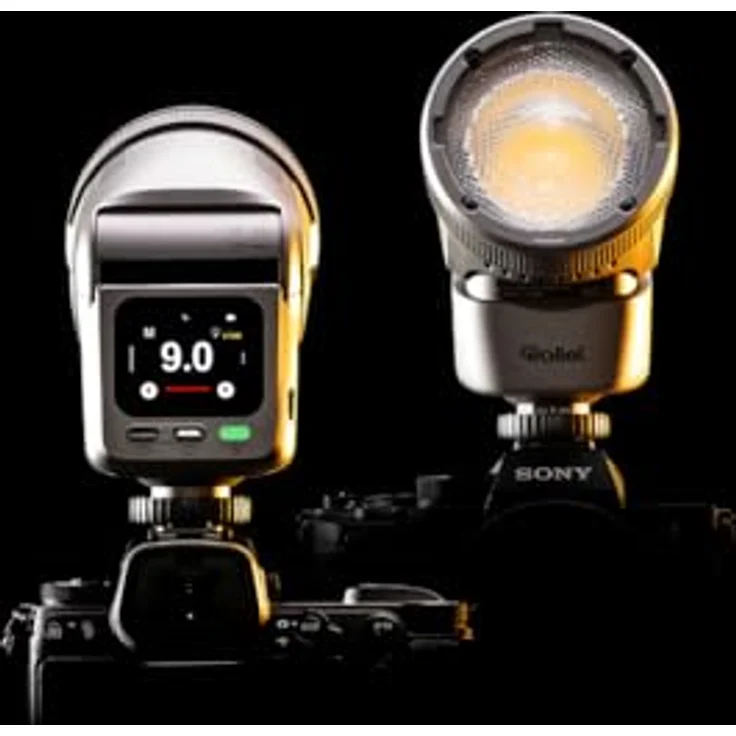 Rollei HS Freeze Q1 Blitzlicht & Bi-Color LED-Dauerlicht, Leitzahl 26, 12W LED – Bild 5