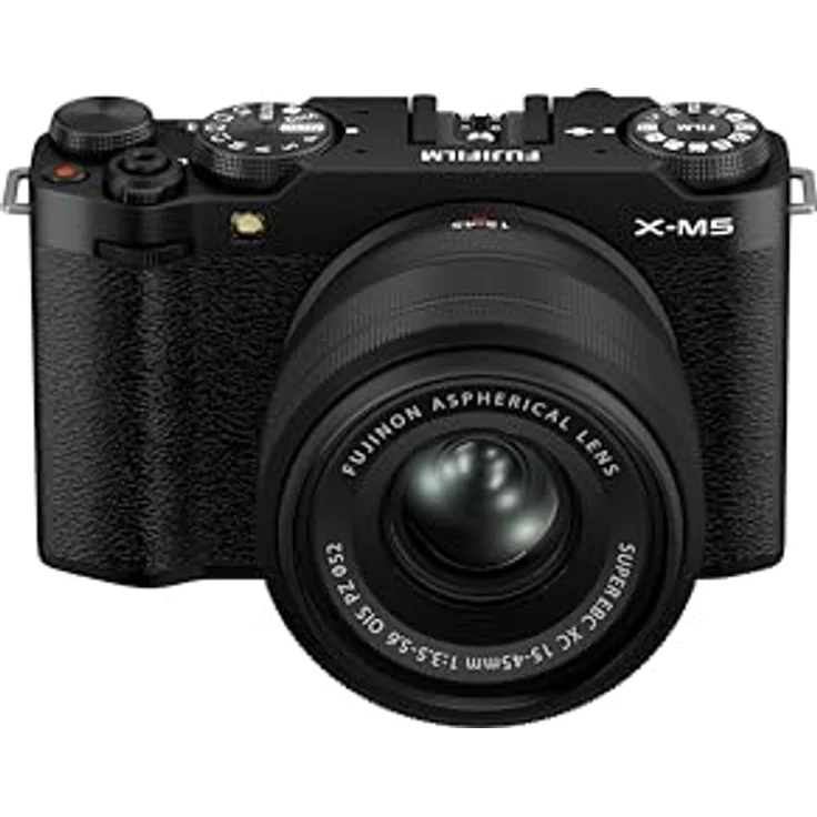 FUJIFILM X-M5 + XC15-45mm Kit schwarz, Systemkamera mit X Trans CMOS 4 und 26,1 MP – Bild 2