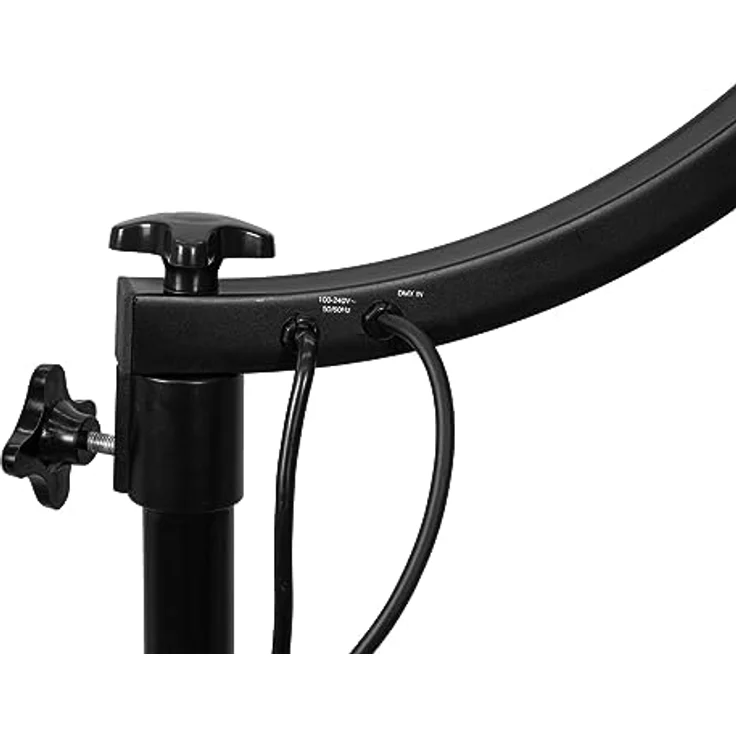 EUROLITE Stativhalterung PRO mit DMX-Motor für Spiegelkugeln bis zu 50cm sw | Geschwungene Stativhalterung mit DMX-steuerbarem Motor für Spiegelkugeln bis 50 cm – Bild 3