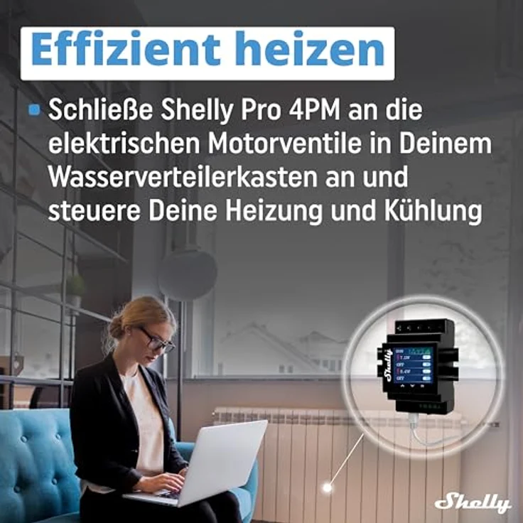 Shelly 4PRO PM 4-Fach Relais WLAN Bluetooth – Bild 5