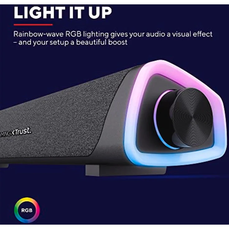 TRUST GXT620 AXON RGB LED SOUNDBAR – Bild 3