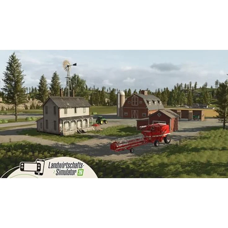 GIANTS SOFTWARE Landwirtschafts-Simulator 26: Nintendo Switch Edition, 120+ authentische Maschinen, 15 Feldfrüchte, neue Karten und Farm-Herausforderungen – Bild 3