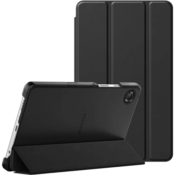 MoKo Hülle für Samsung Galaxy Tab A11 8,7 Zoll 2025/Galaxy Tab A9 8,7 Zoll 2023, Leichter Stand mit zwei Betrachtungswinkeln, Schwarz