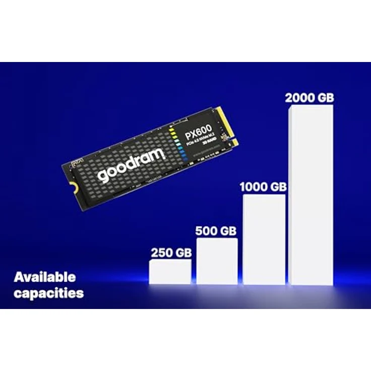 Goodram PX600 M.2 500GB PCIe 4x4 2280 SSD, M.2, SSD – Bild 6