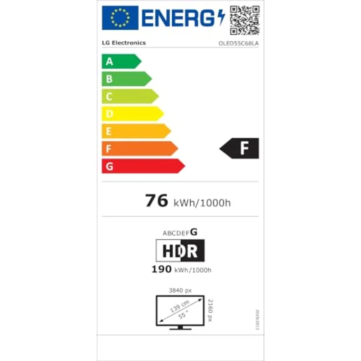 LG OLED55C68LA, 55 Zoll 4K OLED Smart TV mit WLAN, Schwarz – Bild 7