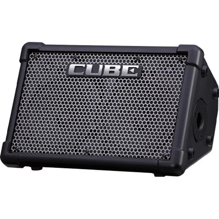 Roland Cube Street Ex batteriebetriebener portabler Stereoverstärker, für mobile Musiker, 50 Watt Stereoleistung