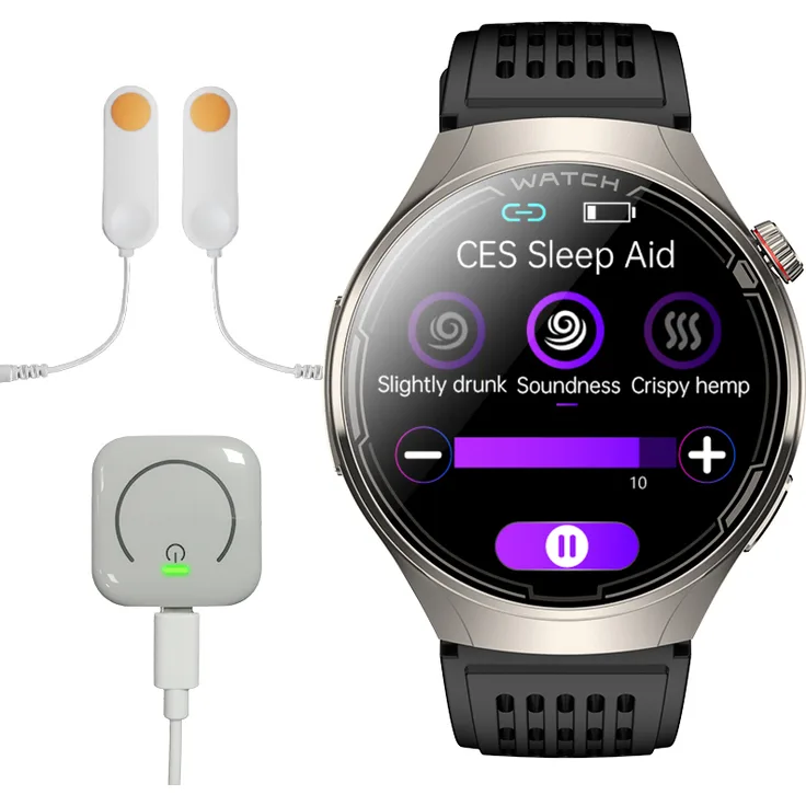 INF Smartwatch EKG, Bluetooth-Anrufe, Gesundheitsüberwachung, silber