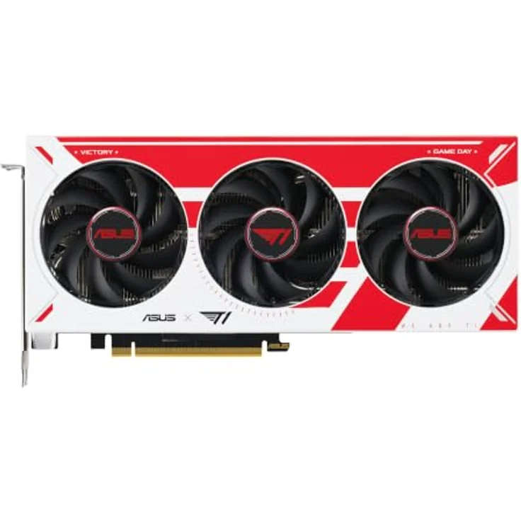 ASUS GeForce RTX 5060 Ti T1 OC, 8GB GDDR7 RAM, Overclocked, RGB-Design mit T1-Logo, 3x DisplayPort 2.1a, 1x HDMI 2.1b – Bild 2