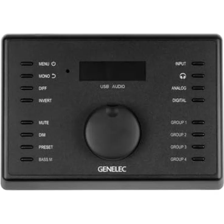 Genelec 9320A, Monitor Controller mit DA/AD-Wandler, GLM-Setup und Kopfhörerausgang