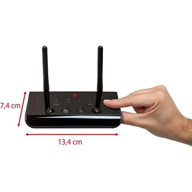 FeinTech ABT00102 Bluetooth 5.0 Audio Sender Empfänger aptX HD Low Latency Toslink SPDIF Bypass Konverter, schwarz – Bild 3