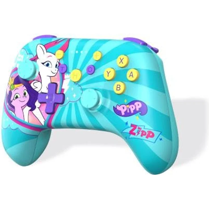FREAKS & GEEKS 299356 MY LITTLE PONY Controller, Türkis, Wireless Nano Gamepad für Nintendo Switch und PC – Bild 5