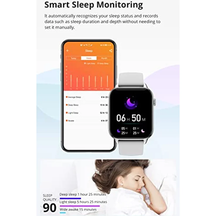 Générique Colmi C60 Smartwatch (Black) – Bild 5